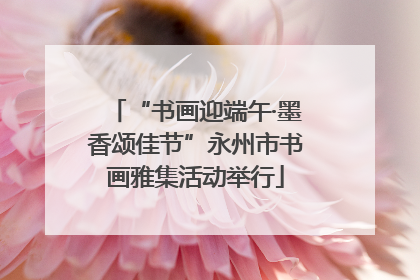 “书画迎端午·墨香颂佳节”永州市书画雅集活动举行