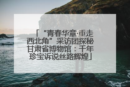 “青春华章·重走西北角”采访团探秘甘肃省博物馆：千年珍宝诉说丝路辉煌