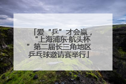 爱“乒”才会赢，“上海浦东·航头杯”第二届长三角地区乒乓球邀请赛举行