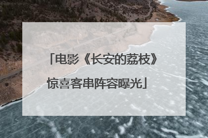 电影《长安的荔枝》惊喜客串阵容曝光