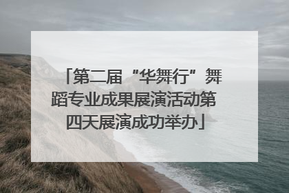 第二届“华舞行”舞蹈专业成果展演活动第四天展演成功举办
