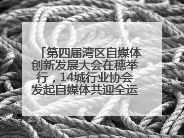 第四届湾区自媒体创新发展大会在穗举行，14城行业协会发起自媒体共迎全运会协同计划