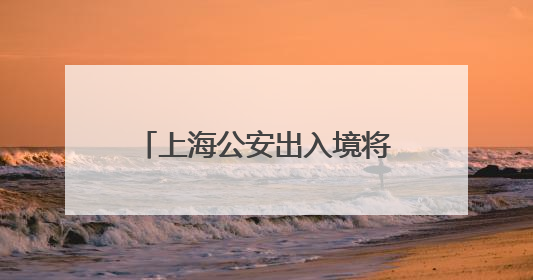上海公安出入境将加开5场暑期夜间办证专场：无需预约，直接可办！