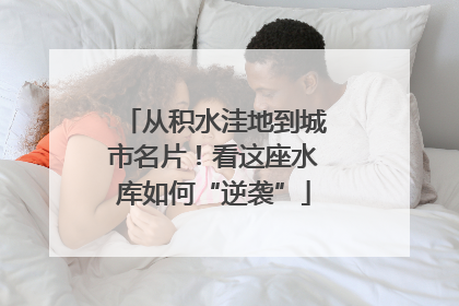 从积水洼地到城市名片！看这座水库如何“逆袭”