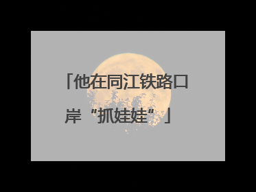 他在同江铁路口岸“抓娃娃”