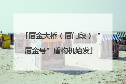 厦金大桥（厦门段）“厦金号”盾构机始发