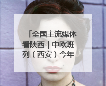 全国主流媒体看陕西｜中欧班列（西安）今年以来开行超2500列