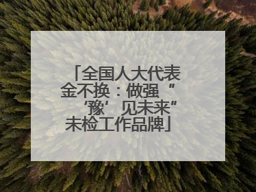 全国人大代表金不换：做强“‘豫’见未来”未检工作品牌
