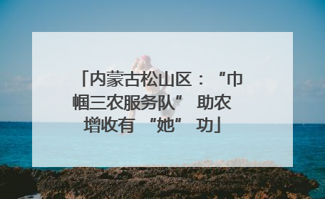 内蒙古松山区：“巾帼三农服务队” 助农增收有 “她” 功