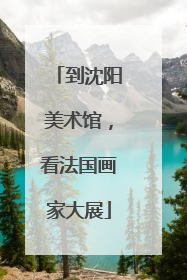 到沈阳美术馆，看法国画家大展