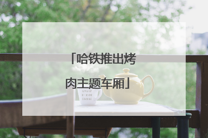 哈铁推出烤肉主题车厢