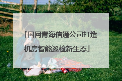 国网青海信通公司打造机房智能巡检新生态