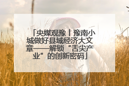 央媒观豫丨豫南小城做好县域经济大文章——解锁“舌尖产业”的创新密码