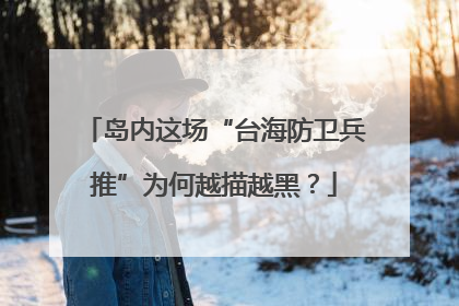 岛内这场“台海防卫兵推”为何越描越黑？