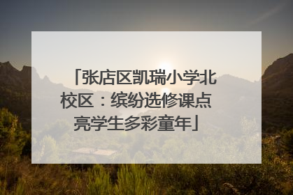 张店区凯瑞小学北校区：缤纷选修课点亮学生多彩童年