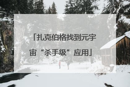 扎克伯格找到元宇宙“杀手级”应用