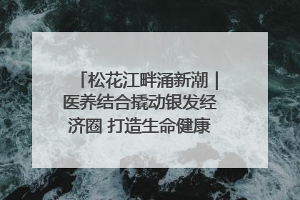 松花江畔涌新潮｜医养结合撬动银发经济圈 打造生命健康产业新样本