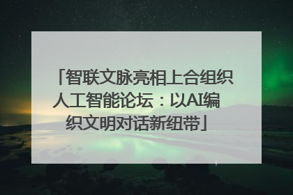 智联文脉亮相上合组织人工智能论坛：以AI编织文明对话新纽带
