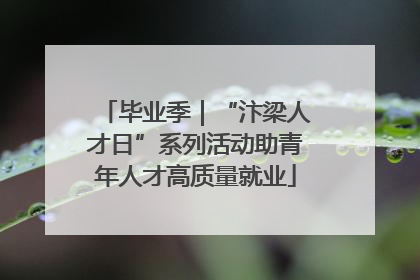 毕业季｜“汴梁人才日”系列活动助青年人才高质量就业