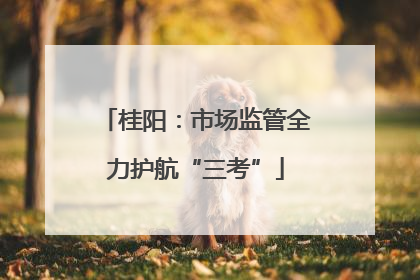 桂阳：市场监管全力护航“三考”