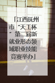 江西抚州市“天工杯”第二届新就业形态领域职业技能竞赛举办