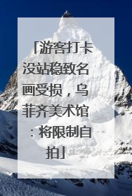 游客打卡没站稳致名画受损，乌菲齐美术馆：将限制自拍