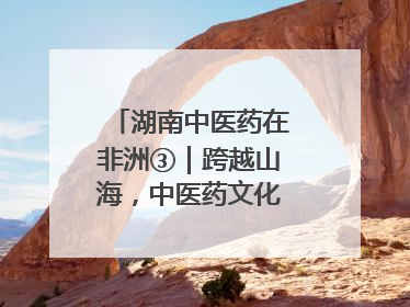 湖南中医药在非洲③｜跨越山海，中医药文化浸润非洲