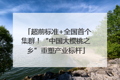 超前标准+全国首个集群！“中国大樱桃之乡”重塑产业标杆