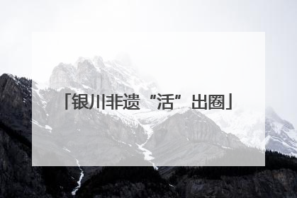 银川非遗“活”出圈