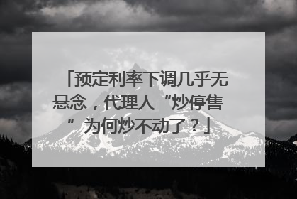 预定利率下调几乎无悬念，代理人“炒停售”为何炒不动了？