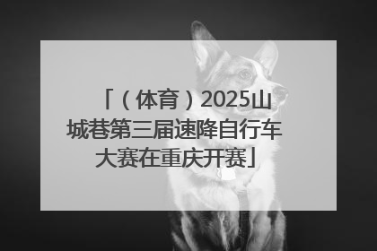 （体育）2025山城巷第三届速降自行车大赛在重庆开赛