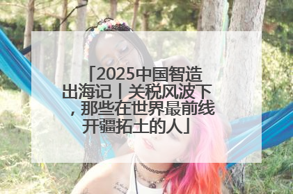 2025中国智造出海记丨关税风波下，那些在世界最前线开疆拓土的人
