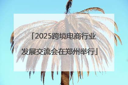 2025跨境电商行业发展交流会在郑州举行
