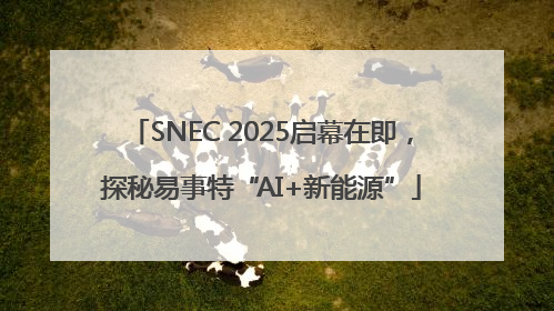 SNEC 2025启幕在即，探秘易事特“AI+新能源”